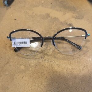 MCM Black and Silver Glasses